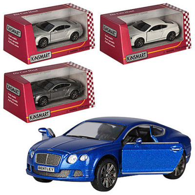 Машина Kinsmart "Bentley Continental GT" KT5369W Машина Kinsmart "Bentley Continental GT" KT5369W