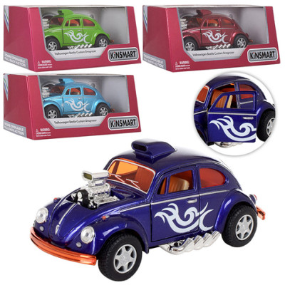 Модель легкова 5 Volkswagen Beetle Custom-Dragrac KT5405W