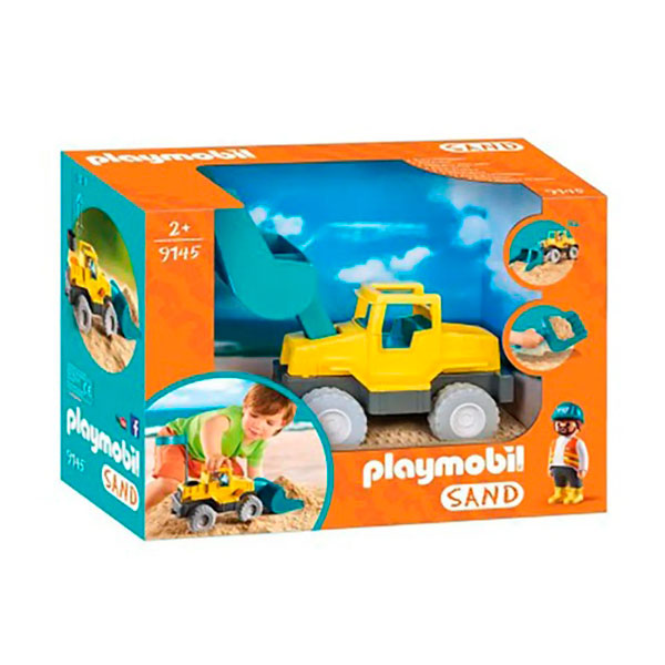 Набір для пісочниці Playmobil Машина з ковшем 9145 Набір для пісочниці Playmobil Машина з ковшем 9145