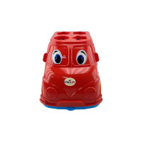 Машинка-сортер Бусик Оріон 6 елементів 195_Red Машинка-сортер Бусик Оріон 6 елементів 195_Red