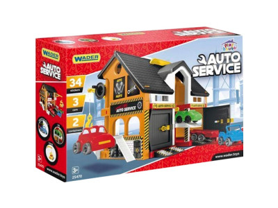 Ігровий набір Wader Play House авто-сервіс 25470 Ігровий набір Wader Play House авто-сервіс 25470