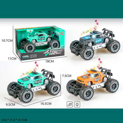 Машина батар 3 кольори зі світлом та звуком 9819-1C