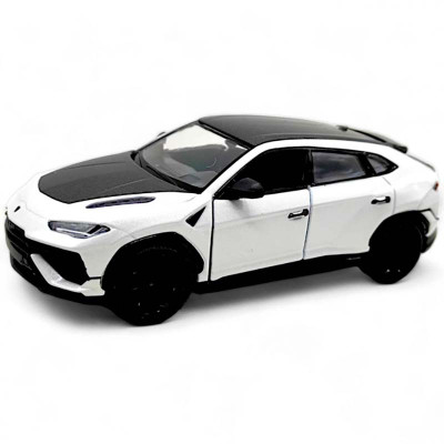 Модель джип Lamborghini Urus 5'' інерційна металева KT5447W_White