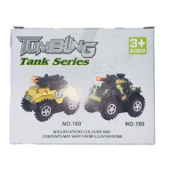 Джип військовий перевертиш на батарейках з музикою і світлом 150/156_Tank