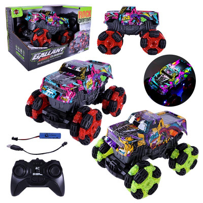 Машинка джип на радіокеруванні на акумуляторі зі світлом USB-зарядка 000-034