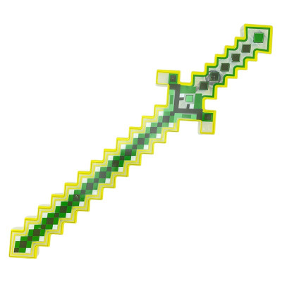 Меч майнкрафт зі світлом C28418_Green Меч майнкрафт зі світлом C28418_Green