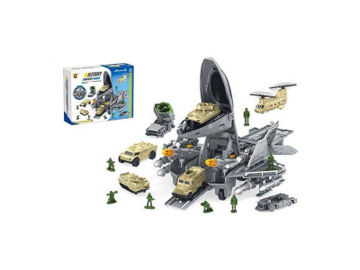 Літак військовий з набором в коробці P940-A р.455*267*87см P940-A