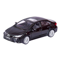 Машина мет АВТОПРОМ 1:45 Toyota Corolla Hybrid відчиняються двері 4359_Black