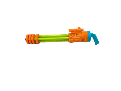 Водяний пістолет помповий M207XY_Blue-Orange-Yellow-Orange