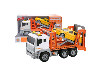 Автовоз інерційний озвучений зі світлом в коробці р.355*145*21см. WY832C