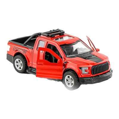 Машинка джип 1:32 металева інерційна з світлом і звуком K175B6_Red Машинка джип 1:32 металева інерційна з світлом і звуком K175B6_Red
