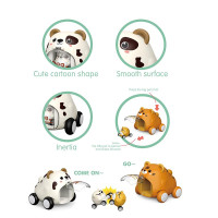 Інерційна машинка «Тигреня» з запуском HC-311_Orange