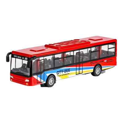 Машинка автобус металевий інерційний 1210-1D47_Red