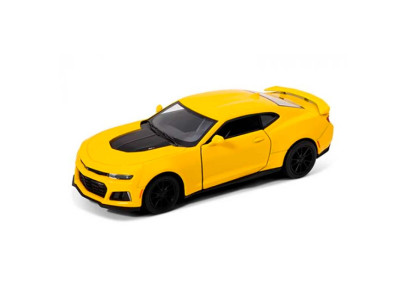 Модель легкова "Camaro ZL1" інерційна (відкриваються двері) KT5399W_Yellow