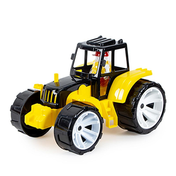 Машинка"Трактор BAMS 0" Бамсик 007/15_Yellow