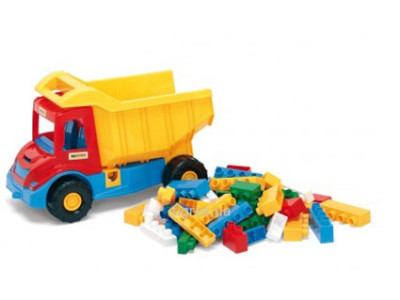 WADER "Multi truck" вантажівка з конструктором W32330 WADER "Multi truck" вантажівка з конструктором W32330