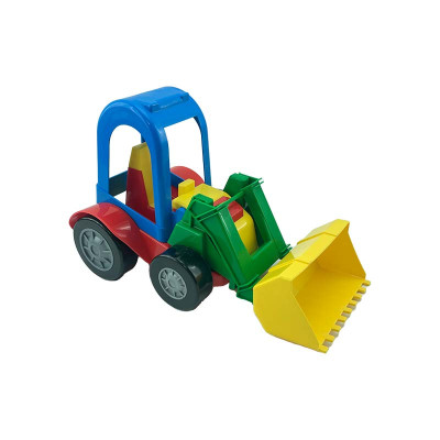Іграшка Трактор-Баггі Tigres "Роботяга" 25 см 39230_Yellow-Green-Blue