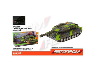 Танк Military Force інерційний на батарейках AP9900B Танк Military Force інерційний на батарейках AP9900B