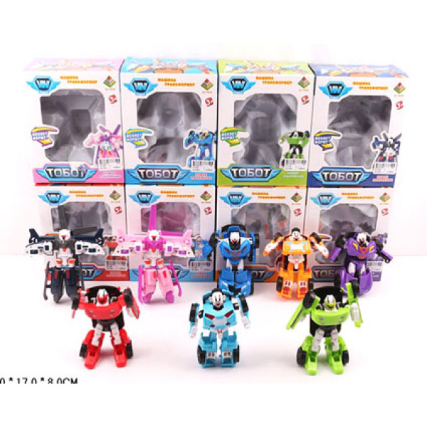 Трансформер "Робот+машинка" 13см (8 видів) DT-339 Трансформер "Робот+машинка" 13см (8 видів) DT-339