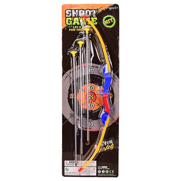 Лук і стріли на планш.р-р іграшки - 59 см 137-3