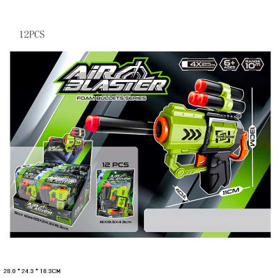 Пістолет з паралон кулями 16уп по12 шт в дисплеї 118A-1 Пістолет з паралон кулями 16уп по12 шт в дисплеї 118A-1