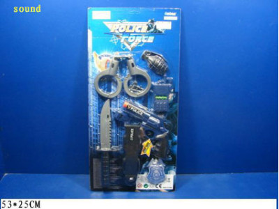 "Поліцейський набір" пістолет музичний 33630 "Поліцейський набір" пістолет музичний 33630