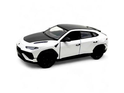 Модель джип Lamborghini Urus 5'' інерційна металева KT5447W_White