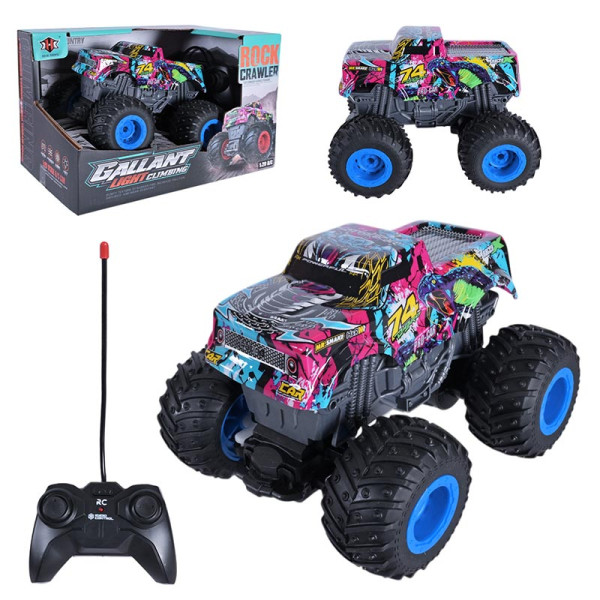 Машина на радіокеруванні на акумуляторі зі світлом usb-зарядка 000-022_Pink Машина на радіокеруванні на акумуляторі зі світлом usb-зарядка 000-022_Pink