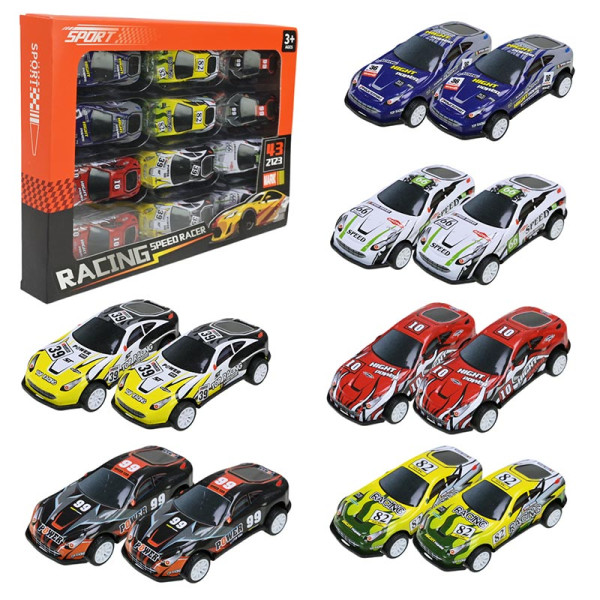 Набір машинок Raicing speed racer 12 в 1 24-6 Набір машинок Raicing speed racer 12 в 1 24-6