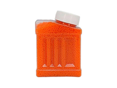 Гелеві кульки 7-8 мм 20000 штук в банці для дитячої зброї 881_Orange Гелеві кульки 7-8 мм 20000 штук в банці для дитячої зброї 881_Orange