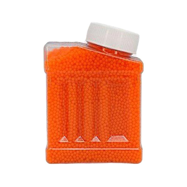 Гелеві кульки 7-8 мм 20000 штук в банці для дитячої зброї 881_Orange Гелеві кульки 7-8 мм 20000 штук в банці для дитячої зброї 881_Orange