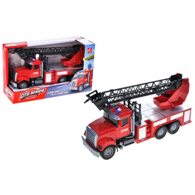 Машинка "Пожежна" інерційна зі звуком і світлом RJ6673-1