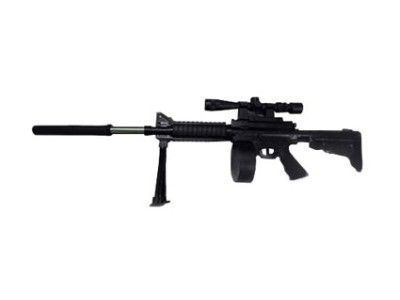 Автомат спринговий "Снайпер" з кульками лазером 63-2 Автомат спринговий "Снайпер" з кульками лазером 63-2