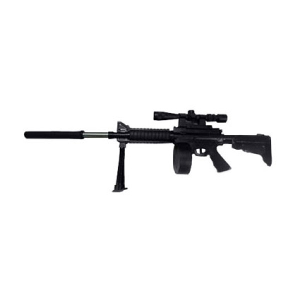 Автомат спринговий "Снайпер" з кульками лазером 63-2 Автомат спринговий "Снайпер" з кульками лазером 63-2