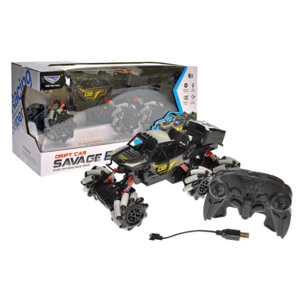 Машинка на радіокеруванні з акумулятором чорна SY215K-11 Машинка на радіокеруванні з акумулятором чорна SY215K-11