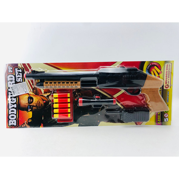 Бодігард із рацією гранатою і м'якими кульками Gold Gun 921