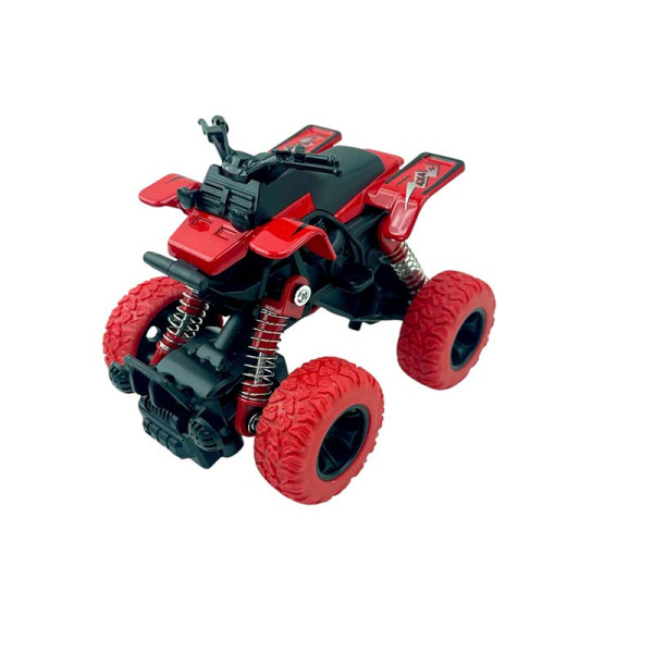 Квадроцикл металевий інерційний.38*25*95см XG879-35W_Red