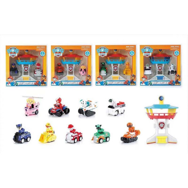 Набір Щенячий Патруль 3 вида XS802 Набір Щенячий Патруль 3 вида XS802