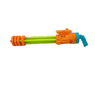Водяний пістолет помповий M207XY_Blue-Orange-Yellow-Orange