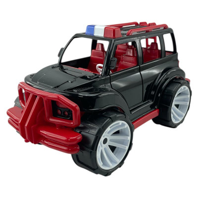 "Позашляховик класичний малий арт.331 чорний кузов Іграшка дитяча Бамсик 331_Black-Red