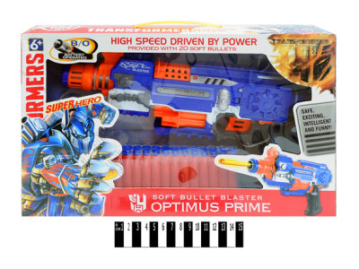Пістолет музичний "Орtimus prime" з поролоновим SB304