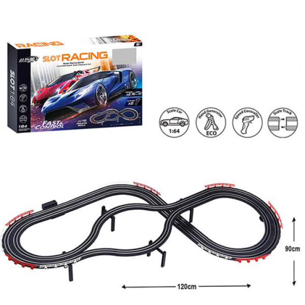 Трек із 2 машинками 460 см JJ.110-2 Трек із 2 машинками 460 см JJ.110-2