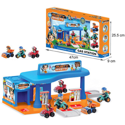 Паркінг Rusty Rivets Заправка з героями 553-231 Паркінг Rusty Rivets Заправка з героями 553-231