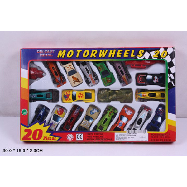 Набір металевих машин 92753-20PS Набір металевих машин 92753-20PS