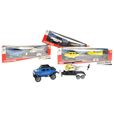 Машина з причепом метал.інерційна в блоці 16 шт M8368-1816 Машина з причепом метал.інерційна в блоці 16 шт M8368-1816