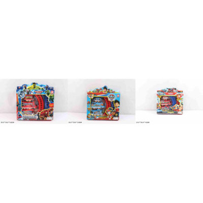 Залізна Дорога "Месники2/PAW PATROL/TOBOT" 877-66B/85K/86K