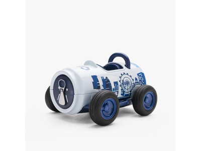 Металева інерційна машинка-банка зі світлом і звуком MY66-K1211_Ocean Металева інерційна машинка-банка зі світлом і звуком MY66-K1211_Ocean