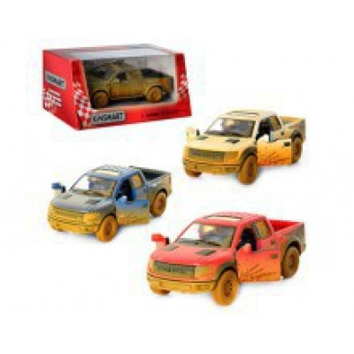 Машина металева "Ford F-150 SVT Raptor-Supercrew Muddy" KT5365WY
