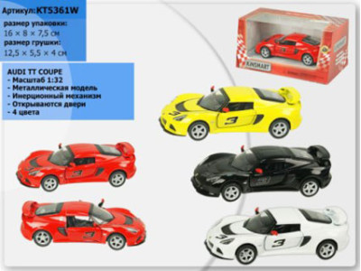 Машина Kinsmart "LOTUS EXIGE S" KT5361W Машина Kinsmart "LOTUS EXIGE S" KT5361W