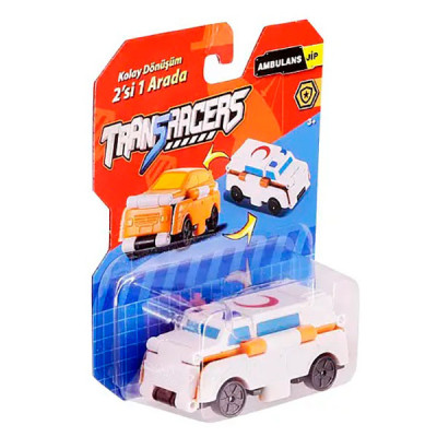 Іграшка TransRacers машинка 2-в-1 Швидка допомога & Позашляховик YW463875-06